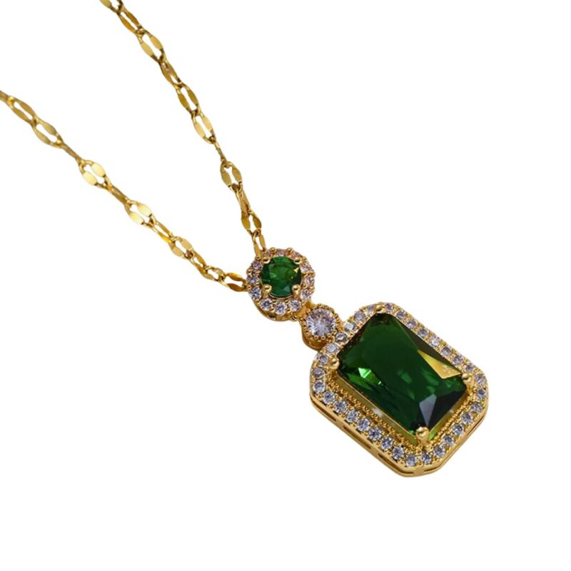 Collar Verde Vogue