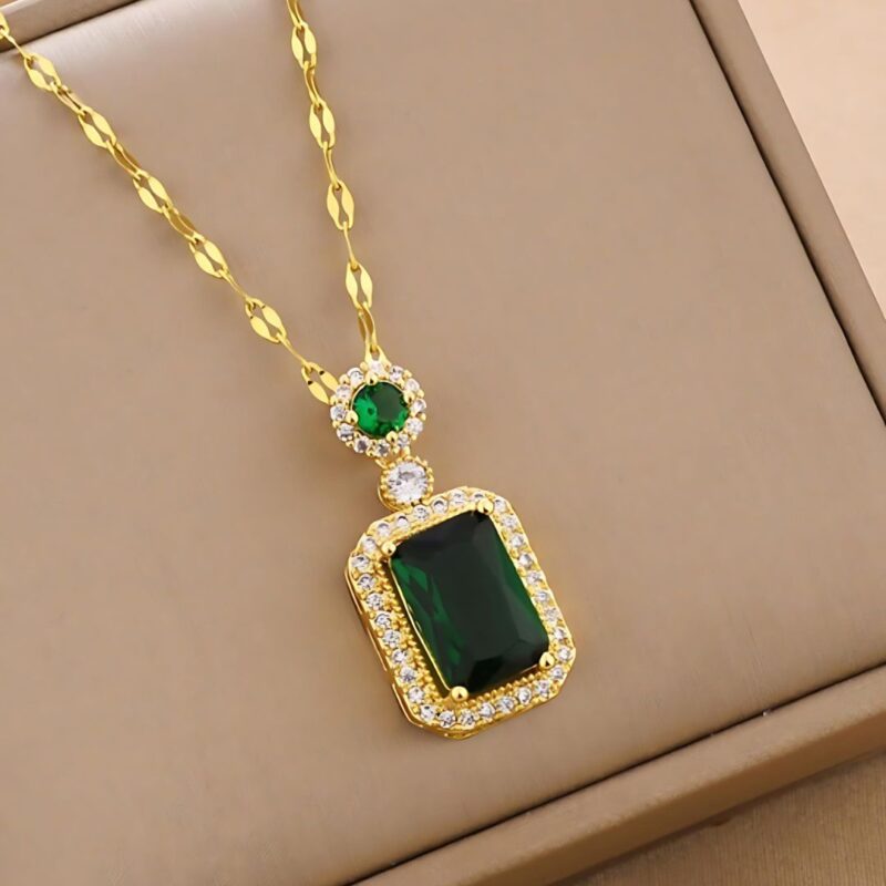 Collar Verde Vogue - Image 4