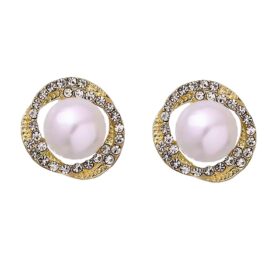 Aretes Celestial Pearl