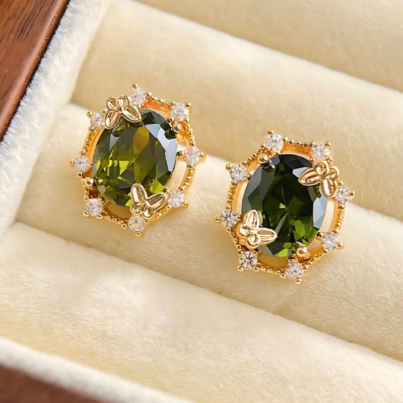 Aretes Olive Aura - Image 3