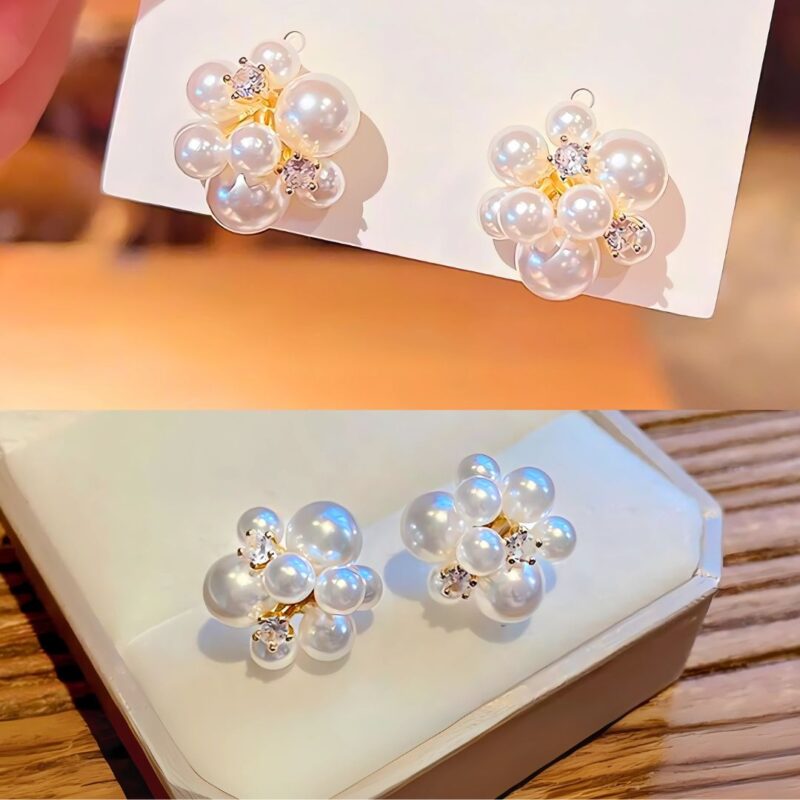 Aretes Estrella de Perlas - Image 4