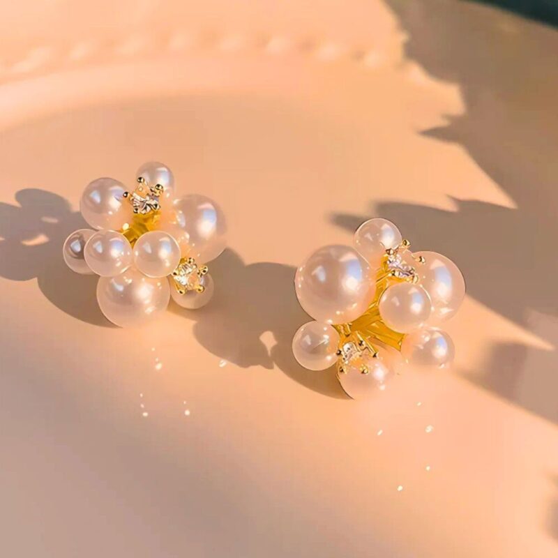 Aretes Estrella de Perlas - Image 3