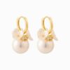 Aretes Ramo de Flor Perla