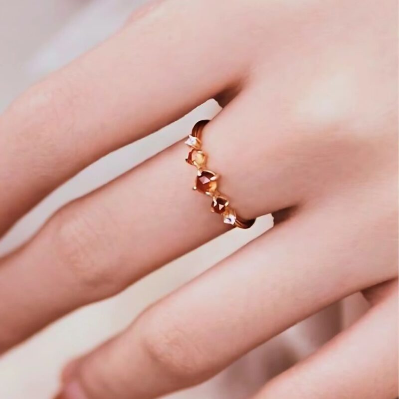 Alternative view of Anillo Amber Beauty