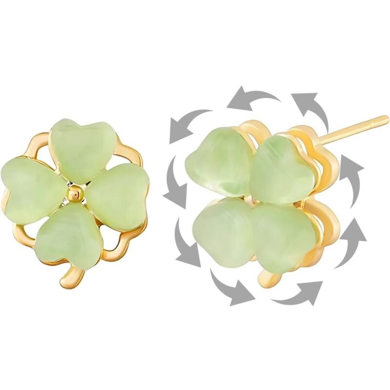 Aretes Lucky Clover