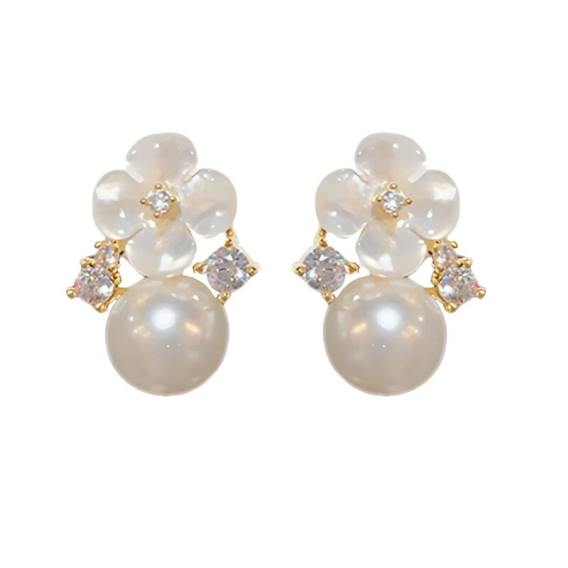 Aretes Pearl Bloom